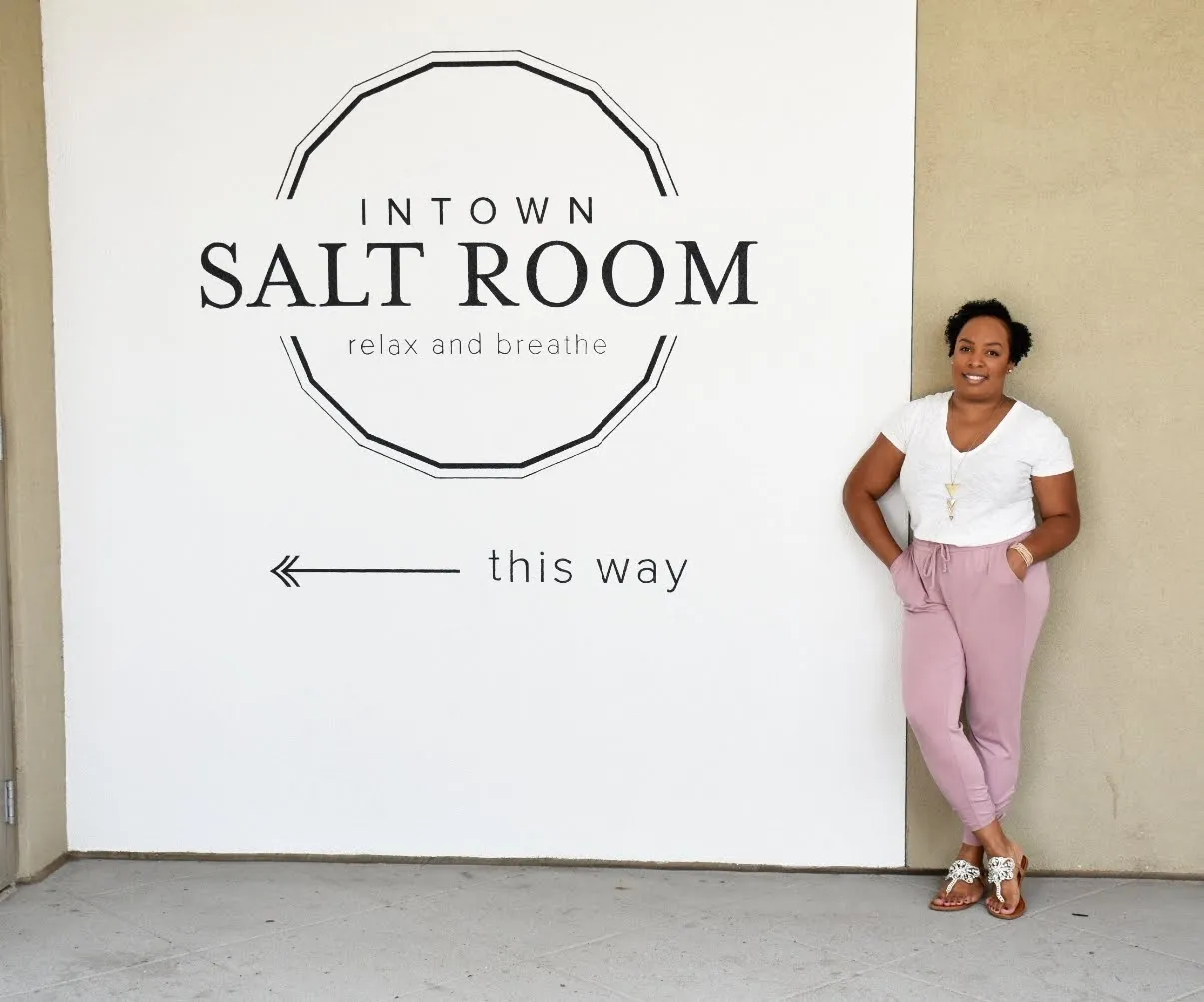 My First Salt Room Experience: Intown Salt Room Atlanta  via  www.productreviewmom.com