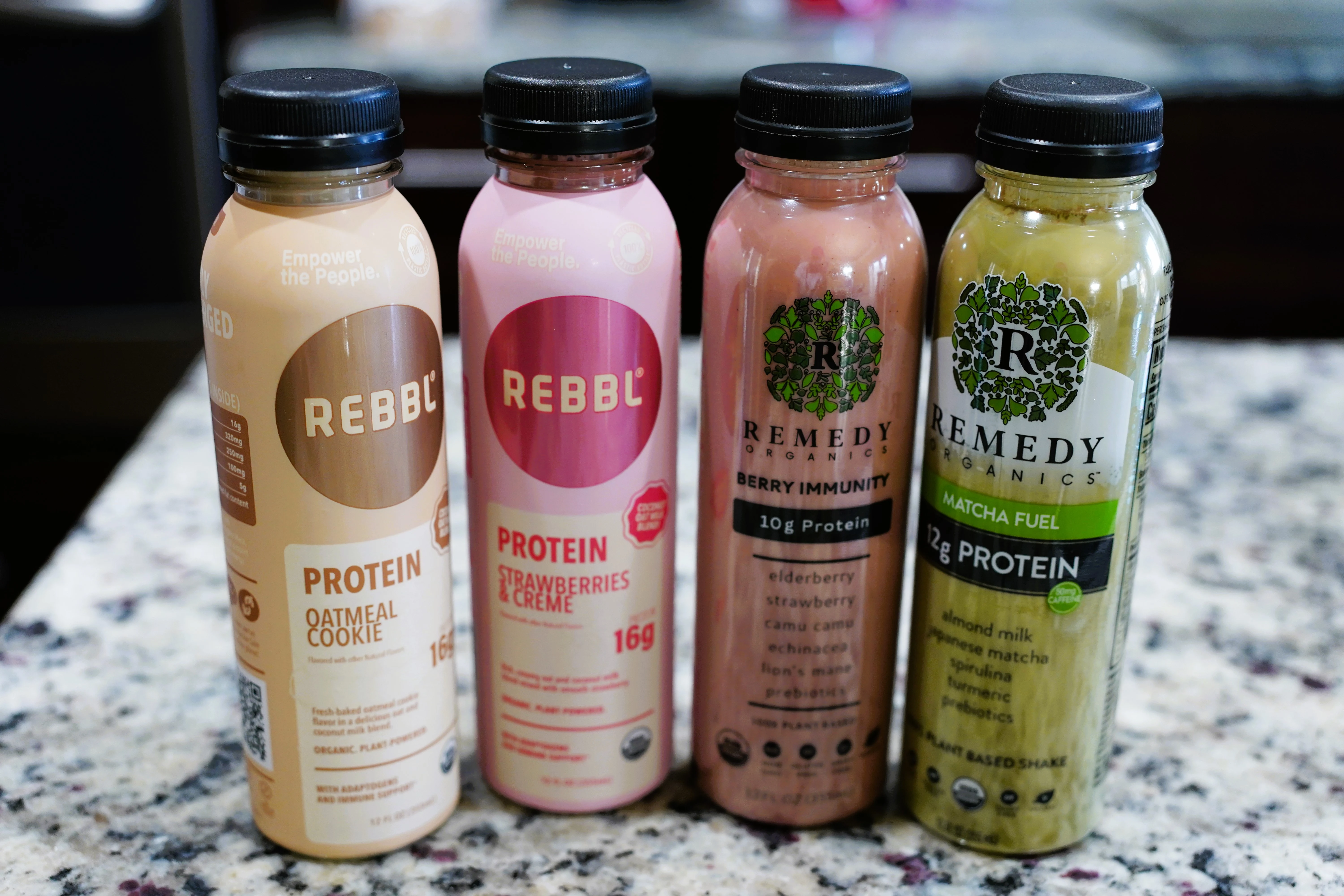 REBBL and Remedy Organics Protein Shakes